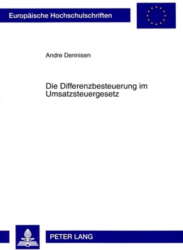 Die Differenzbesteuerung im Umsatzsteuergesetz