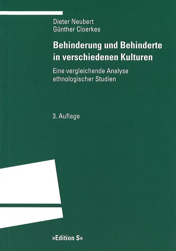 Behinderung und Behinderte in verschiedenen Kulturen