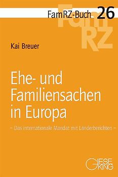 Ehe-und Familiensachen in Europa
