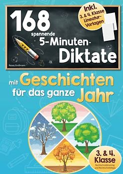 168 spannende 5-Minuten-Diktate mit Geschichten für das ganze Jahr