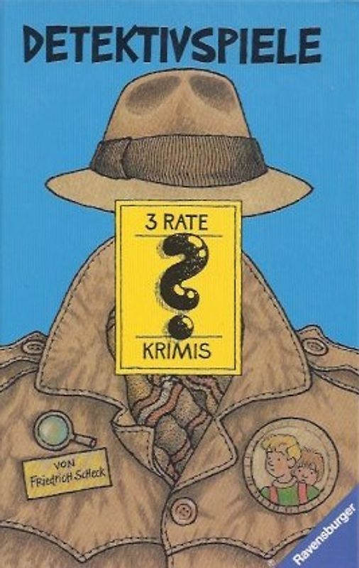 Detektivspiele. 3 Ratekrimis zum Selberlösen