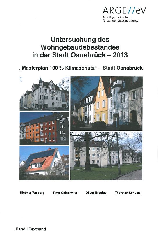 Untersuchung des Wohngebäudebestandes in der Stadt Osnabrück - 2013
