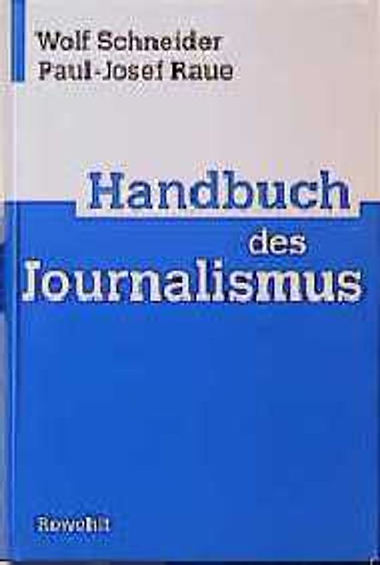 Handbuch des Journalismus