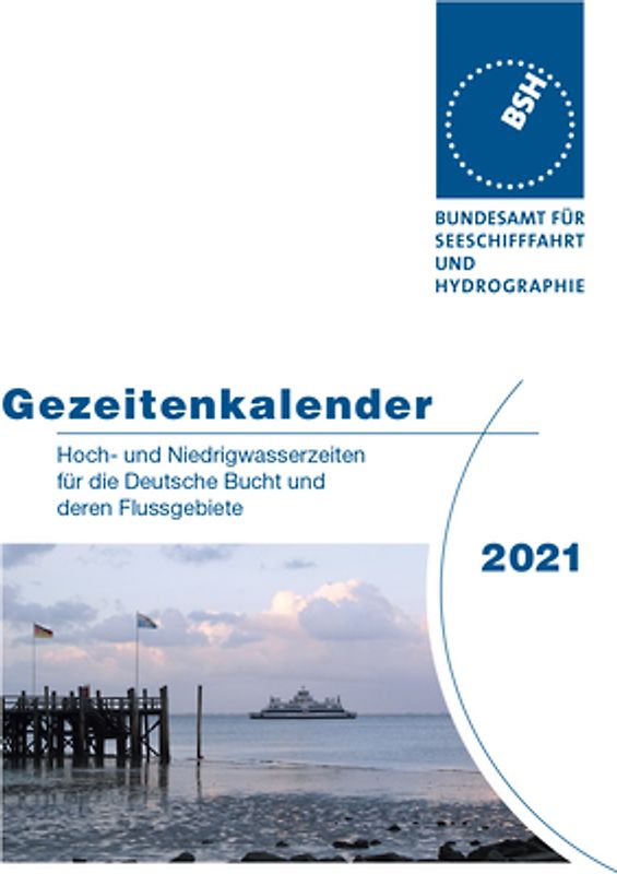Gezeitenkalender 2021