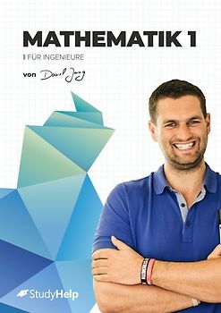 Mathematik 1 für Ingenieure: Lernheft mit Videos, Aufgaben und Lösungen von Daniel Jung