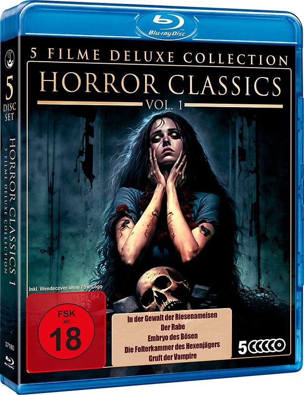 Horror Classics Vol. 1 - Deluxe Collection (5 BDs) Blu-ray Disc