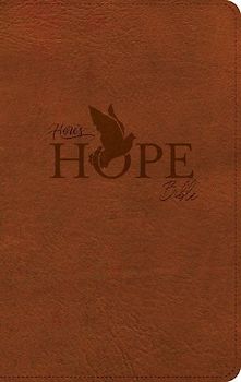 CSB Here's Hope Bible, Burnt Sienna Leathertouch