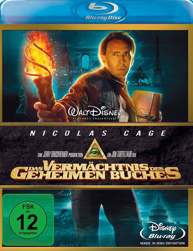 Das Vermächtnis des geheimen Buches Blu-ray Disc