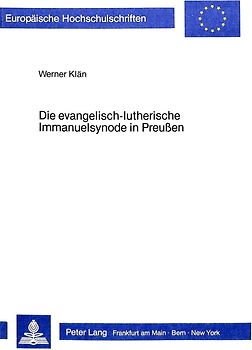 Die evangelisch-lutherische Immanuelsynode in Preussen