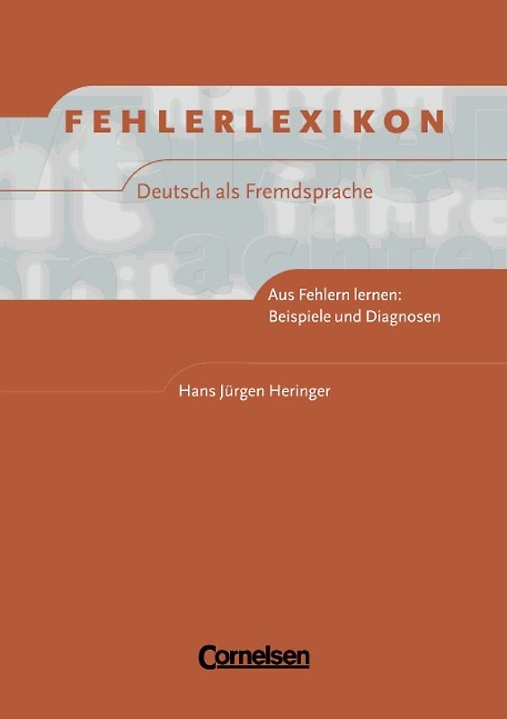 Fehlerlexikon - Deutsch als Fremdsprache