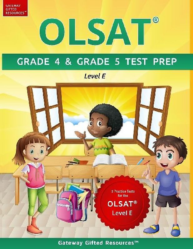 OLSAT Grade 4 & Grade 5 Test Prep Level E