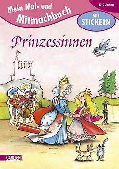 Mal- und Mitmachbuch: Prinzessinnen