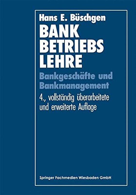 Bankbetriebslehre
