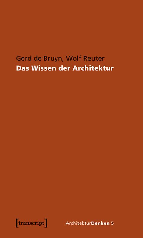 Das Wissen der Architektur
