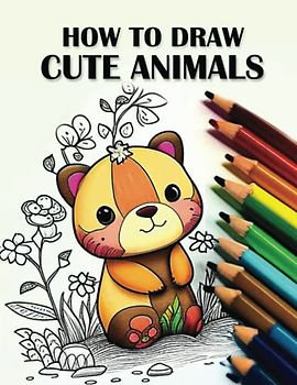 How to Draw Cute Animals: A Step-by-Step Guide to Drawing Adorable Animal Friends