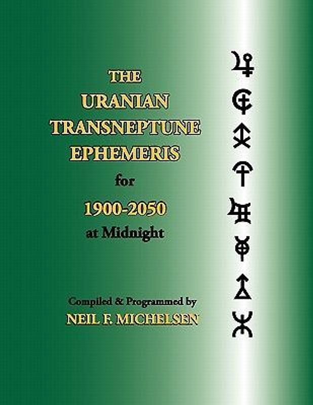 The Uranian Transneptune Ephemeris for 1900-2050 at Midnight