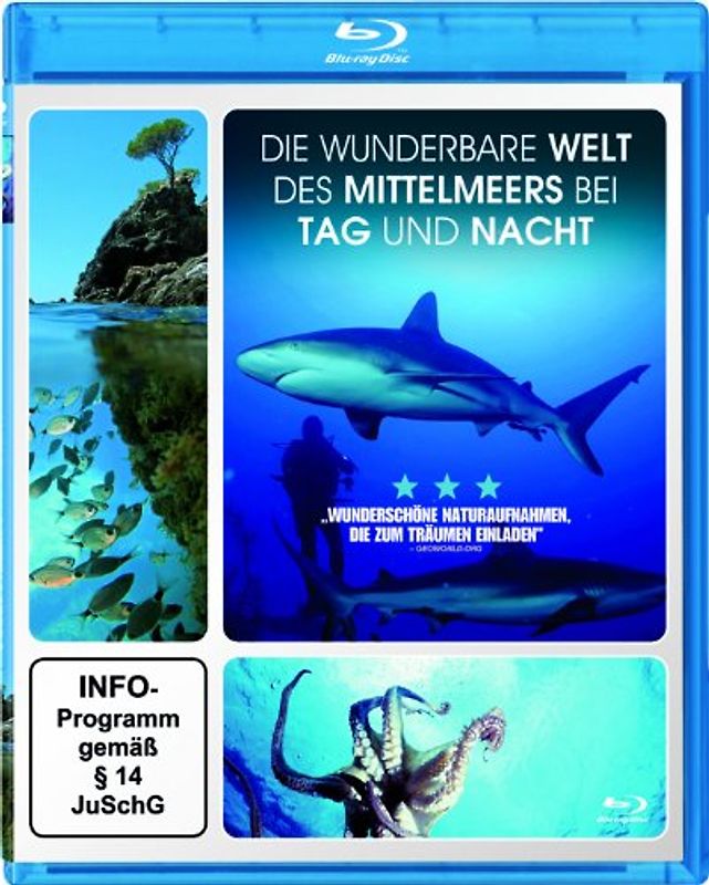 Die wunderbare Welt des Mittelmeers bei Tag und Nacht Blu-ray Disc