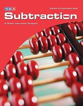 Corrective Mathematics Subtraction, Teacher Materials