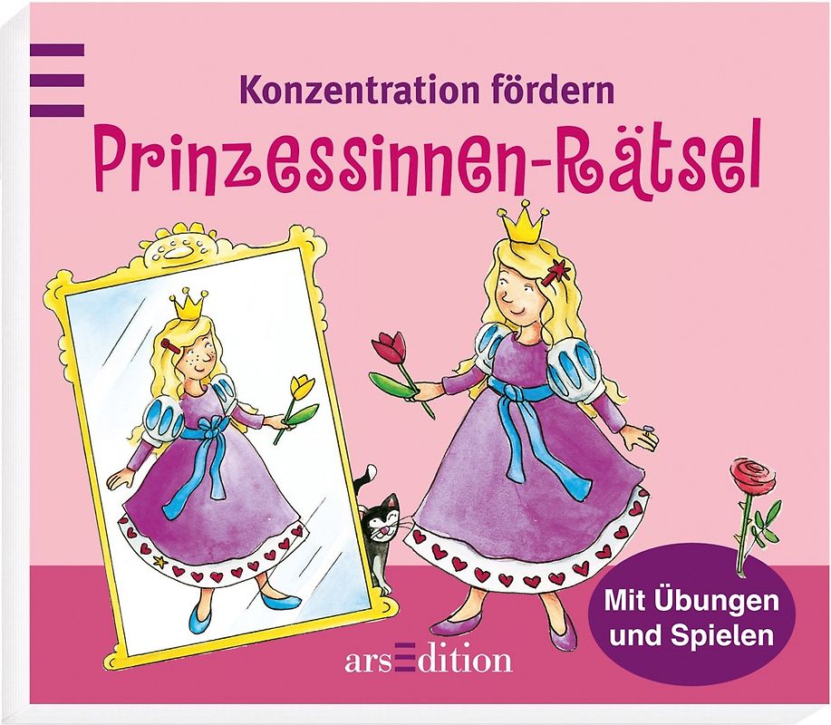 Konzentration fördern - Prinzessinnen-Rätsel
