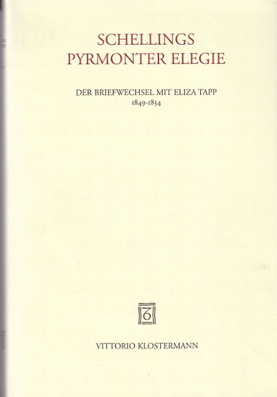 Schellings Pyrmonter Elegie