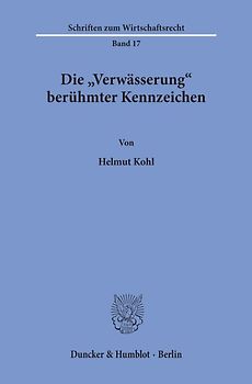 Die "Verwässerung" berühmter Kennzeichen.