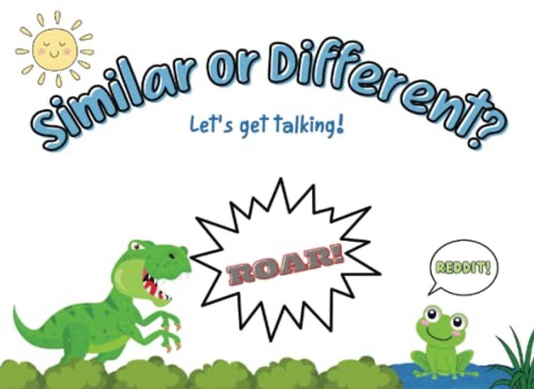 Similar and different activity book for 2-4 year olds: Picture book for preschoolers