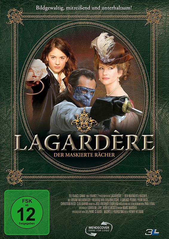 Lagardère - Der maskierte Rächer DVD
