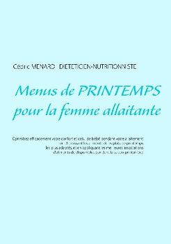 Menus de printemps pour la femme allaitante