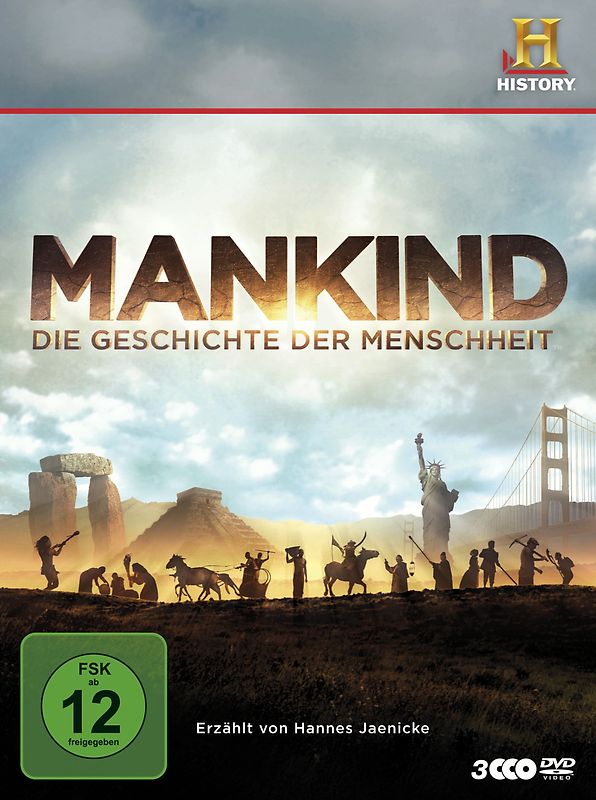 Mankind - Die Geschichte der Menschheit [3 DVDs] DVD