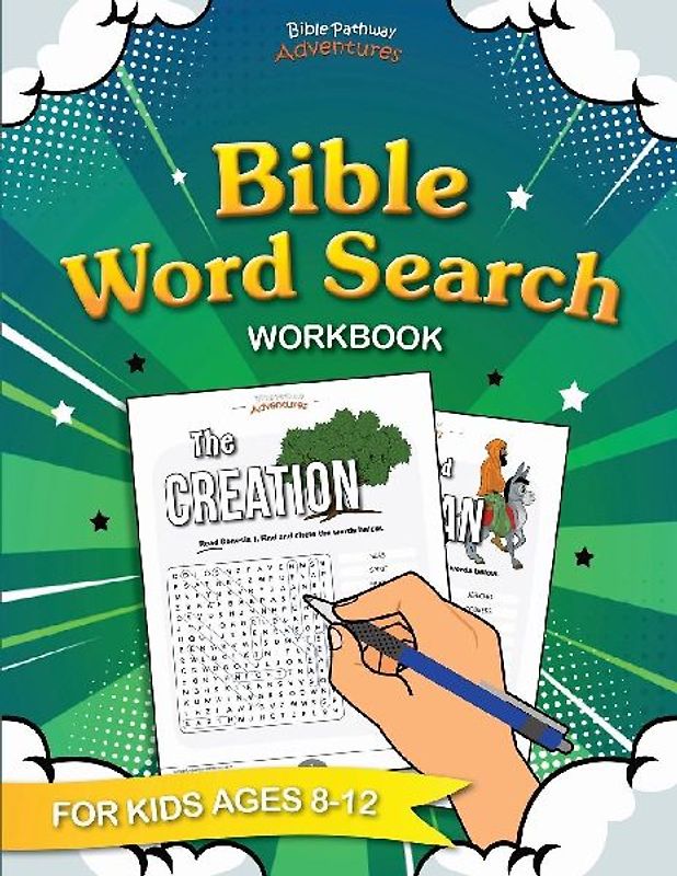 100 Bible Word Search Activity Book