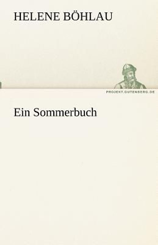 Ein Sommerbuch