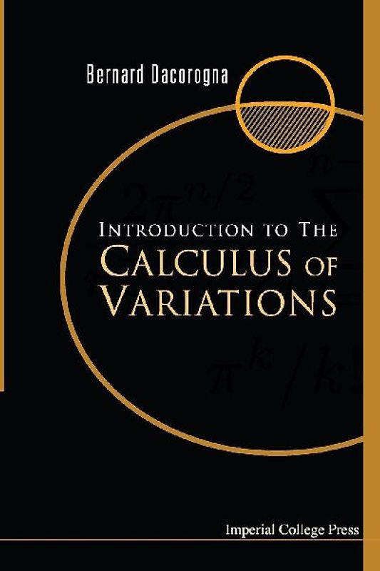 INTRO TO CALCULUS OF VARIATIONS