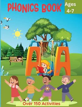 Phonics Book - Handwriting Practice Books - Phonics Activity Book for 4–7-year-olds.