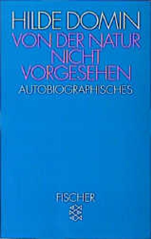 Von der Natur nicht vorgesehen