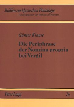 Die Periphrase der Nomina propria bei Vergil