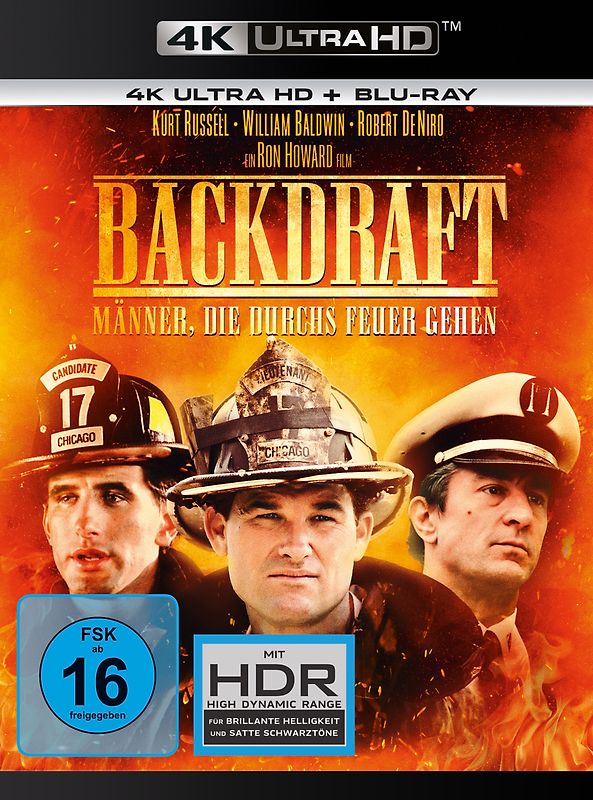 Backdraft [inkl. Blu-ray] 4K Ultra HD Blu-ray