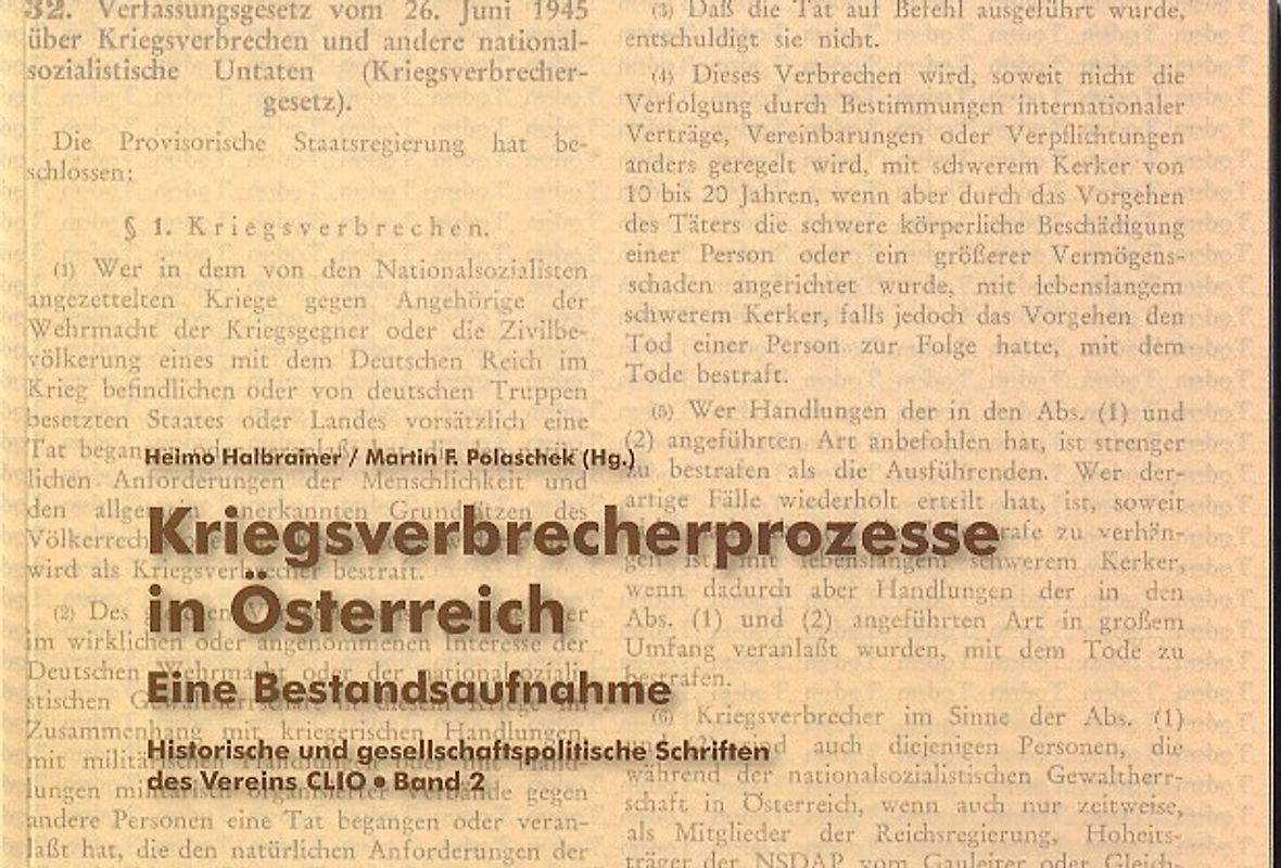 Kriegsverbrecherprozesse in Österreich
