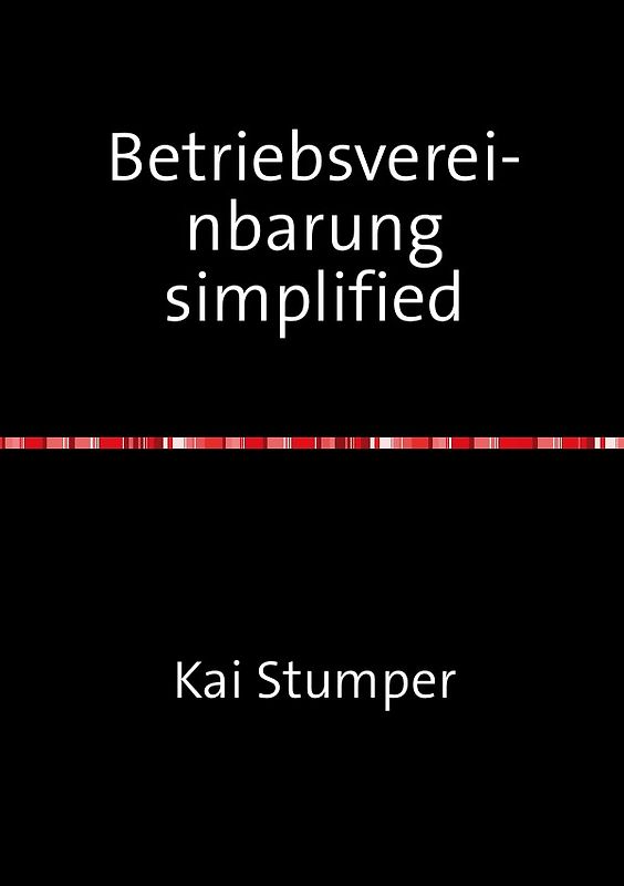 Betriebsvereinbarung simplified