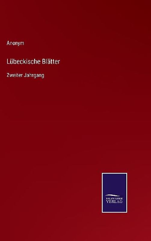 Lübeckische Blätter