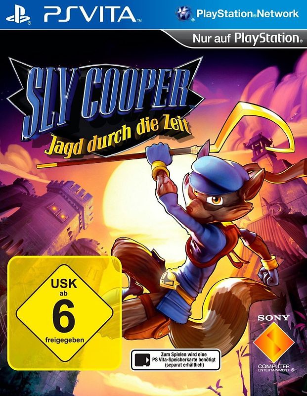 Sly Cooper: Jagd durch die Zeit inkl. Vita Konsole WiFi PlayStation Vita