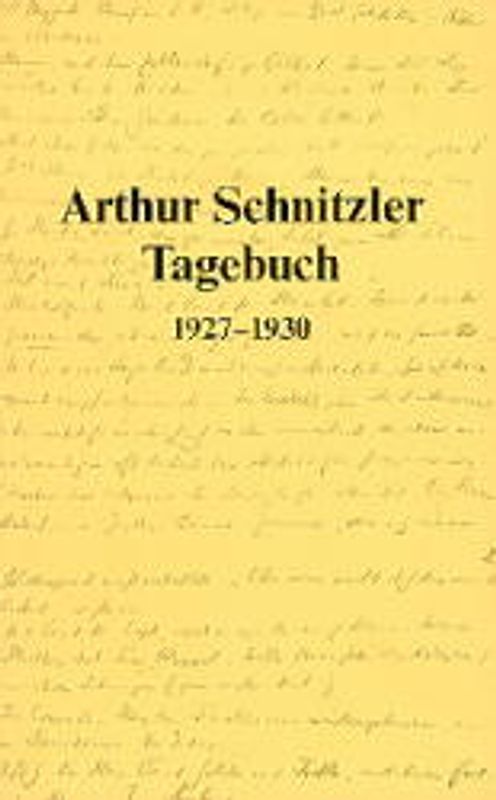 Arthur Schnitzler Tagebuch (1879–1931)