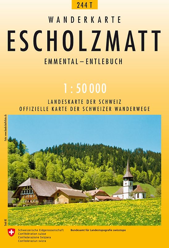 244T Escholzmatt Wanderkarte