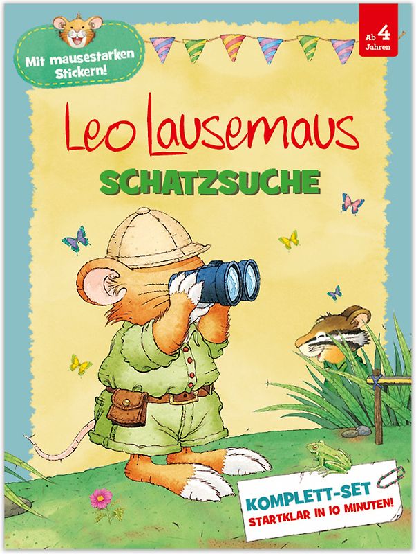 Leo Lausemaus - Schatzsuche Komplett-Set