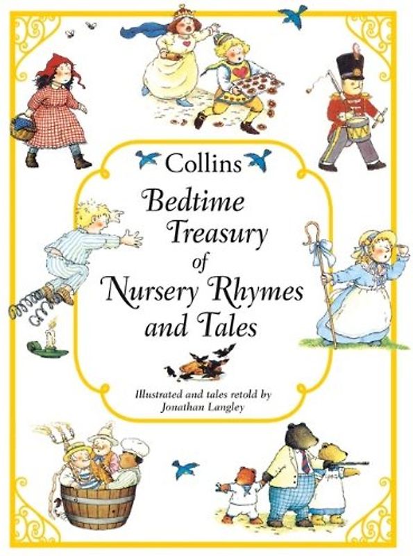 Collins Bedtime Treasury of Nursery Rhymes and Tales - Langley, Jonathan