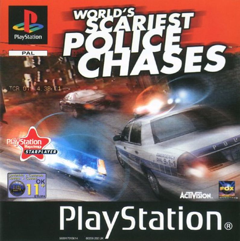 Worlds scariest Police Chases - Playstation - PAL PlayStation 1