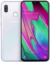 Samsung Galaxy A40 Dual SIM 64 Go blanc