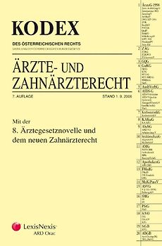 KODEX Ärzterecht einschließlich dem neuen Zahnärzterecht