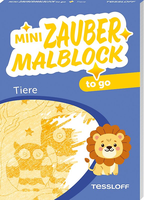 Mini Zaubermalblock to go. Tiere