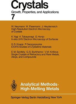 Analytical Methods High-Melting Metals