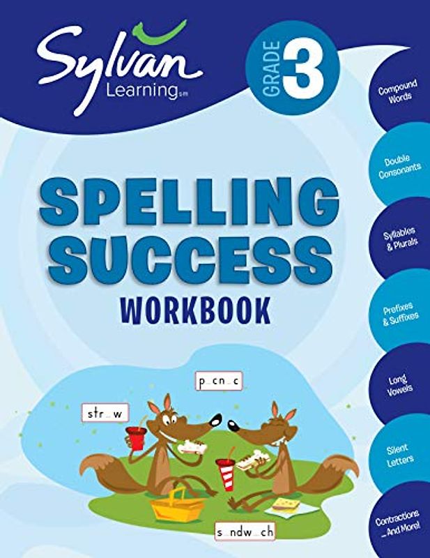 Third Grade Spelling Success (Sylvan Workbooks) (Language Arts Workbooks) - Sylvan Learning